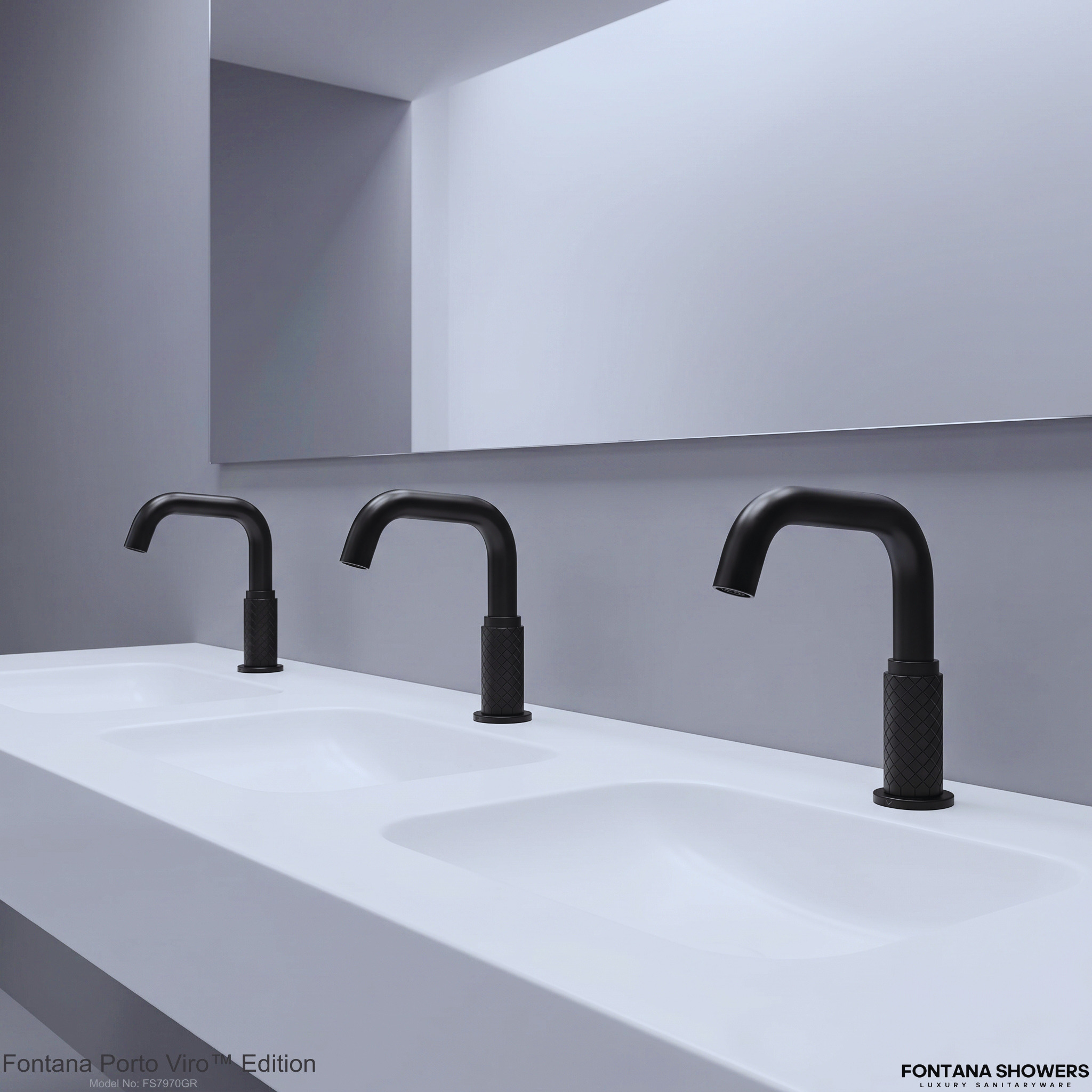 Fontana premium touchless commercial faucet