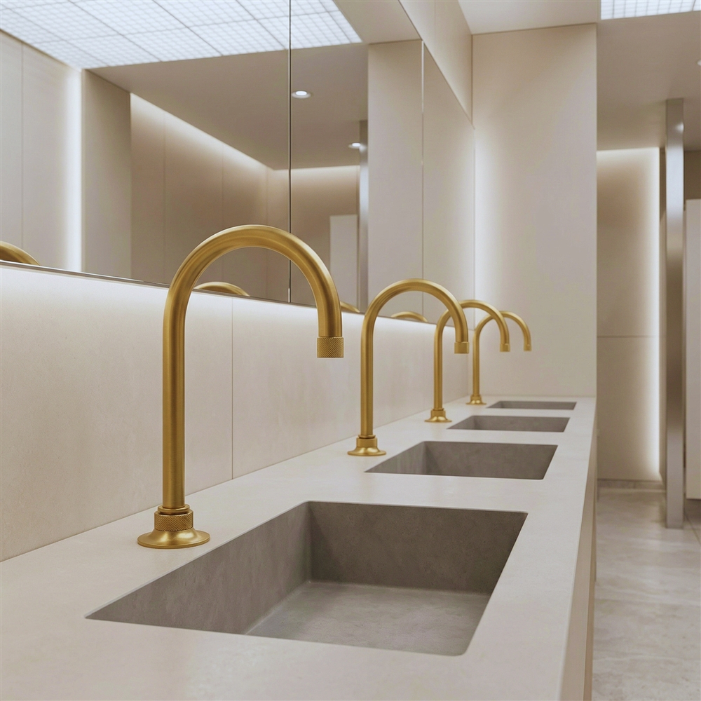 Airport facility planning dashboard showing touchless restroom lifecycle and maintenance priorities