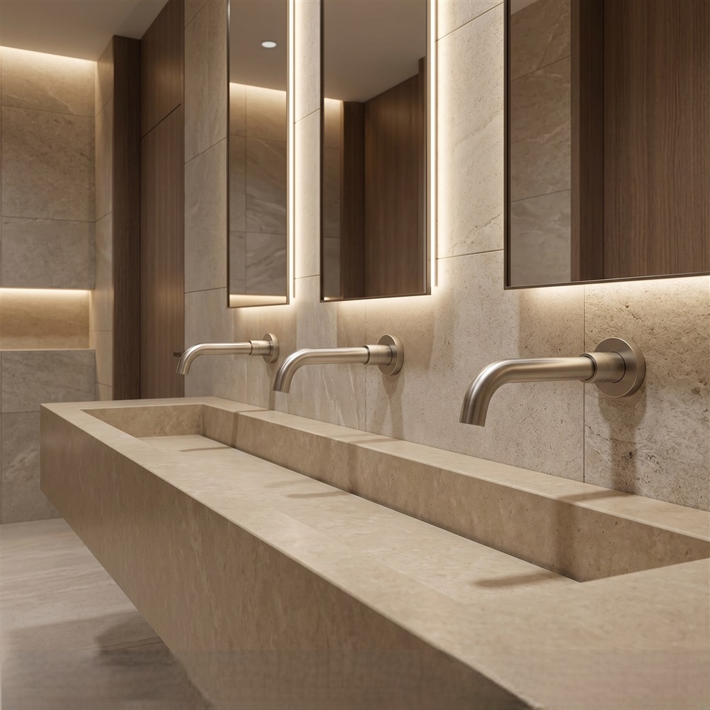 Touchless faucet sensor architecture and detection behavior