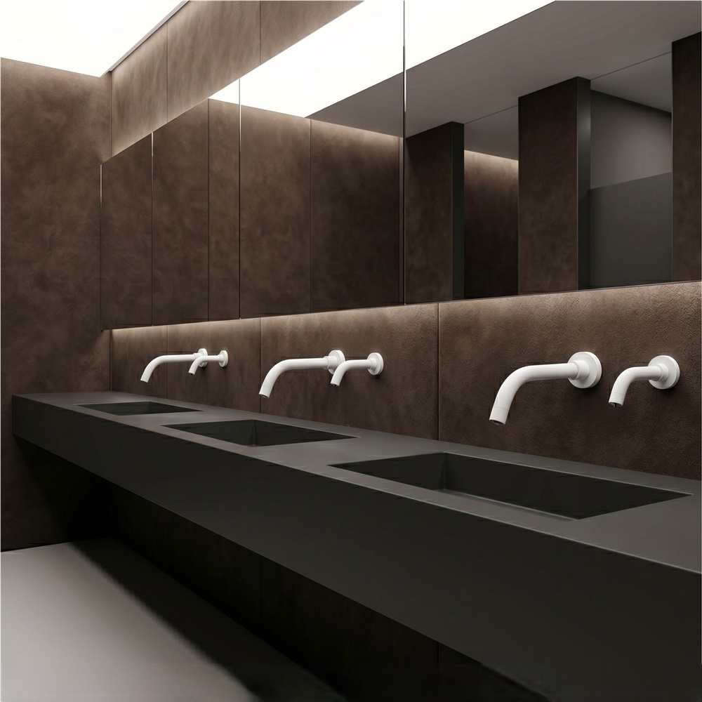 Touchless faucet sustainability and water-efficiency planning