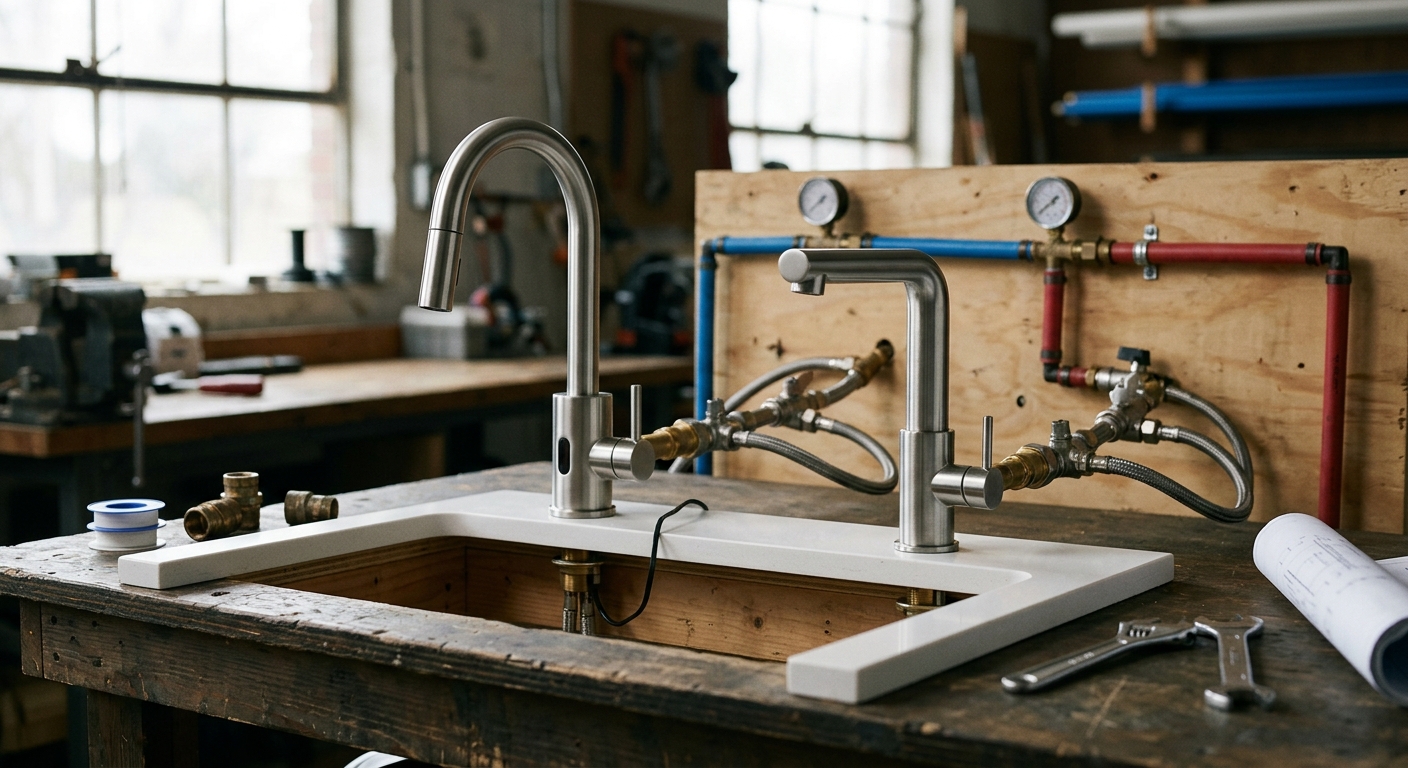 Read more about the article Infrared vs Capacitive Faucet Sensors: Ranked by Reliability